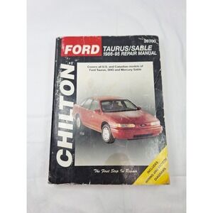 Chilton Ford Taurus Mercury Sable 1986-1995 Repair Manual 26700 SHO Wiring